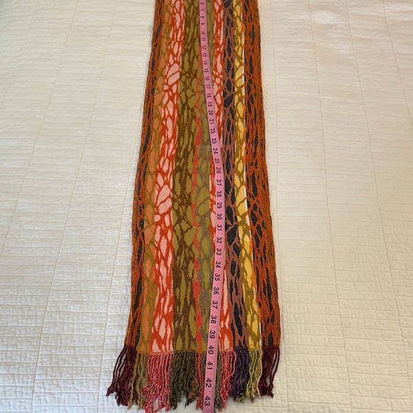 Tolani NWOT Colorful Striped Scarf - Picture 3 of 7